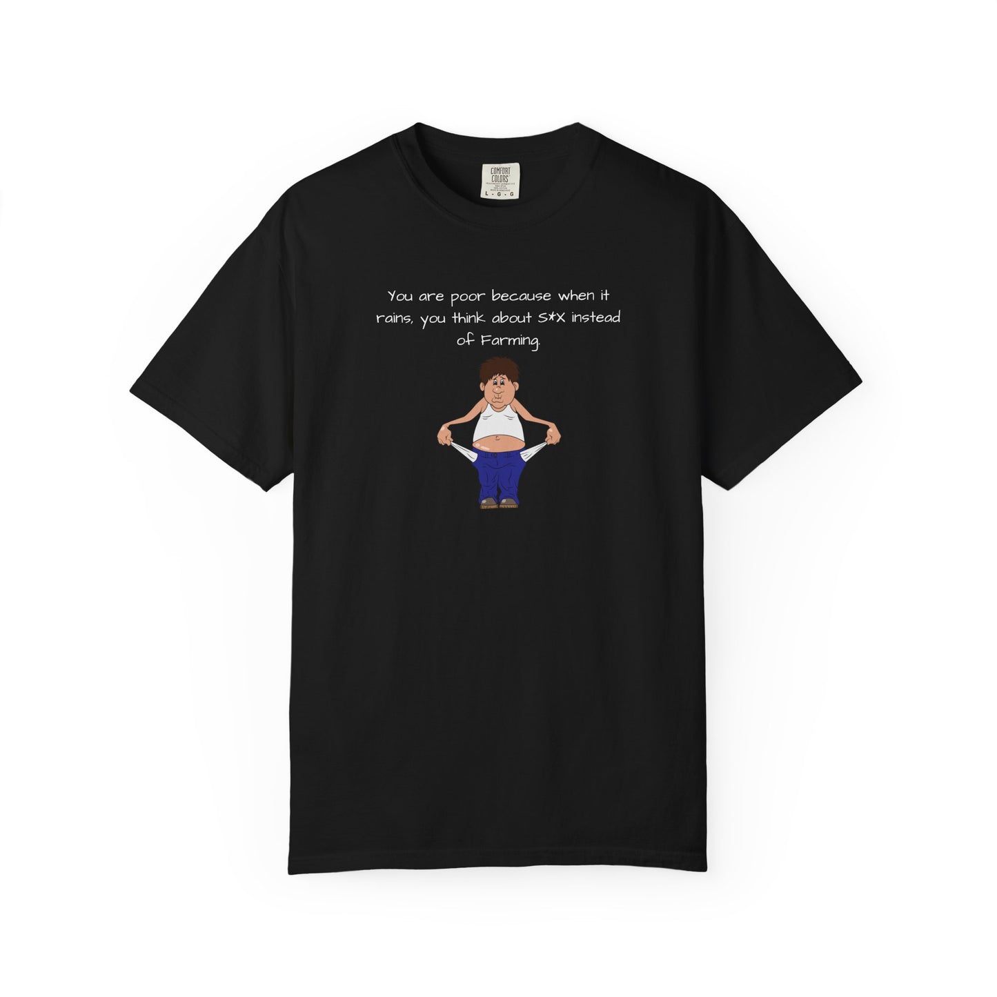 Funny Unisex T-Shirt - 'Think About Farming' Statement Tee